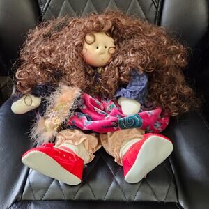 Little Souls Annabelle Doll Gretchen Wilson 1998 Handmade Cloth Doll
